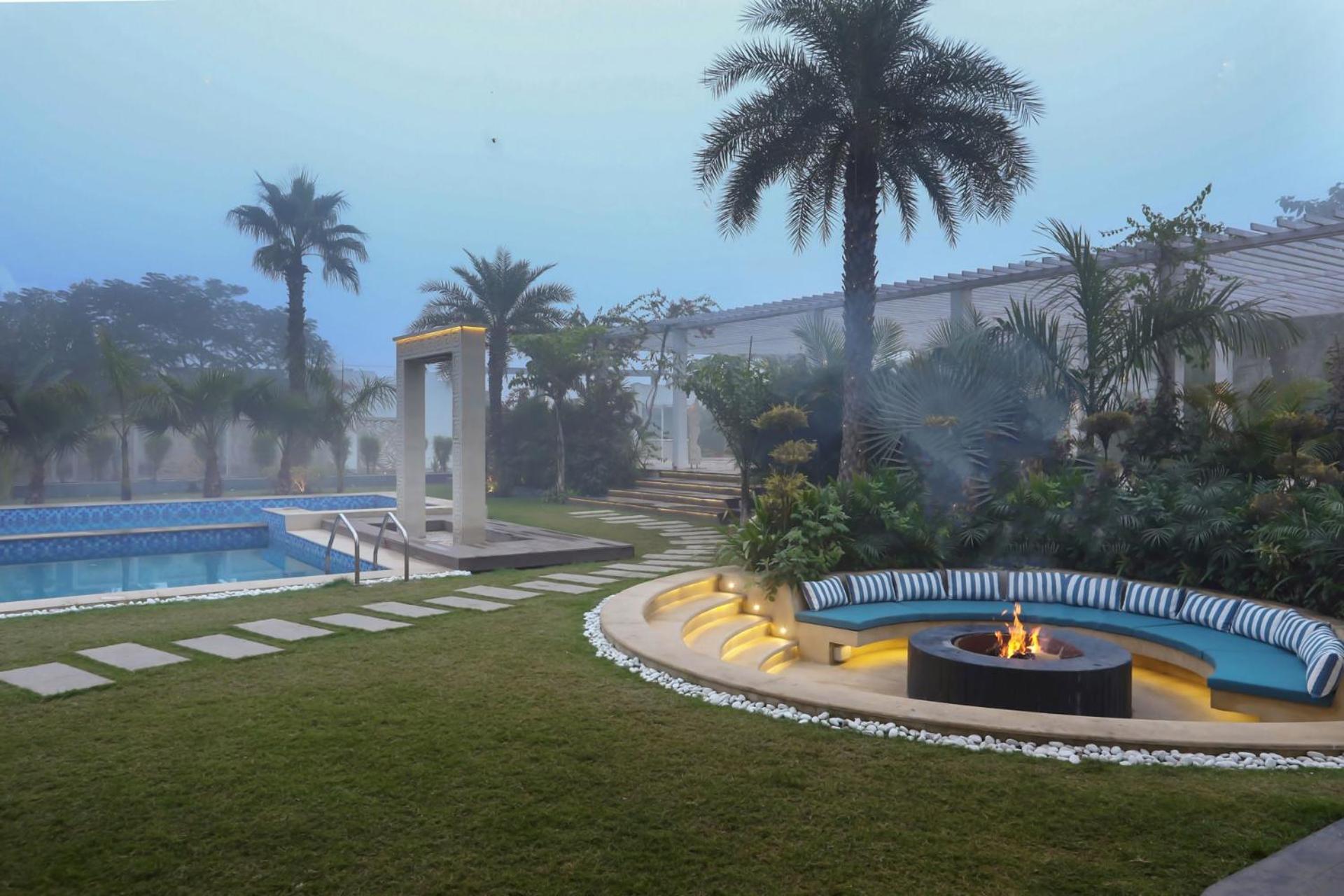 StayVista La Paradise Luxurry 2BR Villa in Amritsar with Private Pool & Lawn view 2