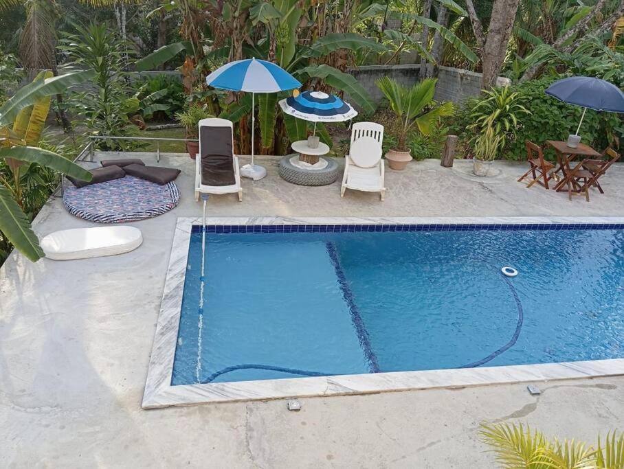 Casa temporada com piscina em Santa Cruz Cabrália