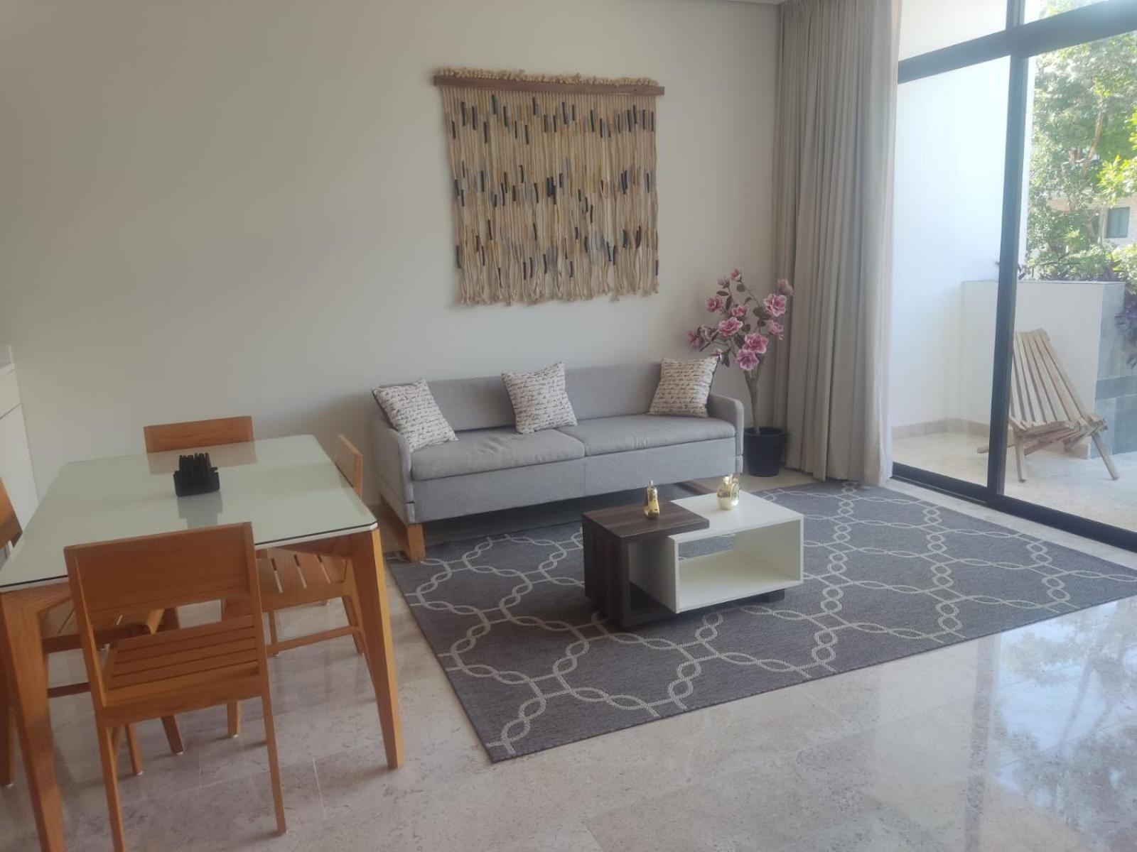 Apartamento 1 dorm amplia terraza Aldea Zama Tulum view 5