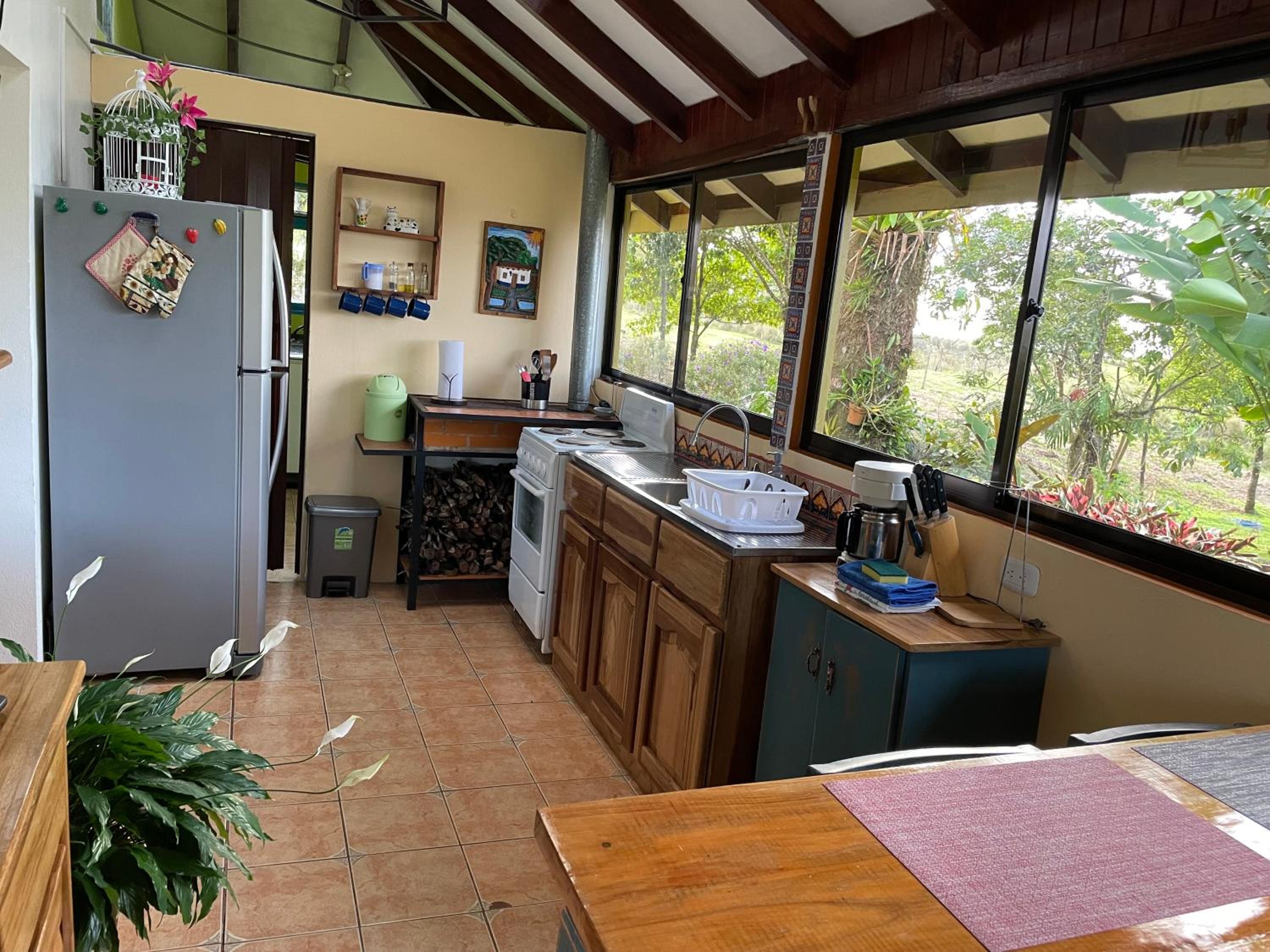 Equipped cottage in Laguna Hule