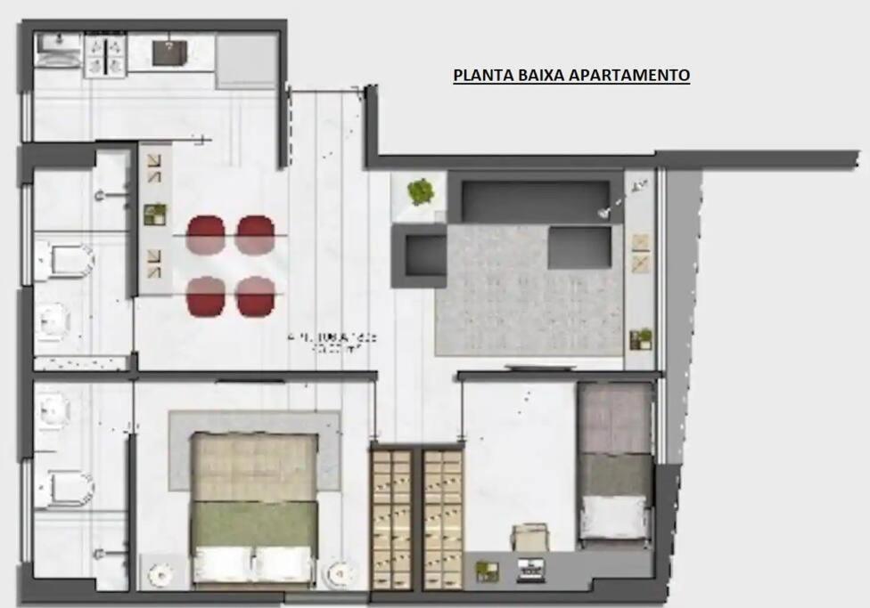 Apartamento agradável de dois quartos, perto do Aeroporto e Praia de Boa Viagem.