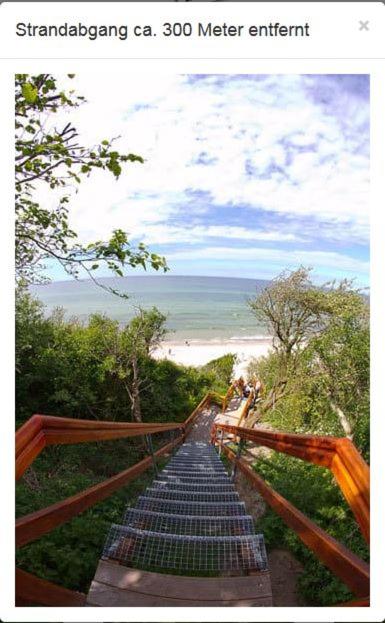 Bungalow WALD & SAND direkt am Strand