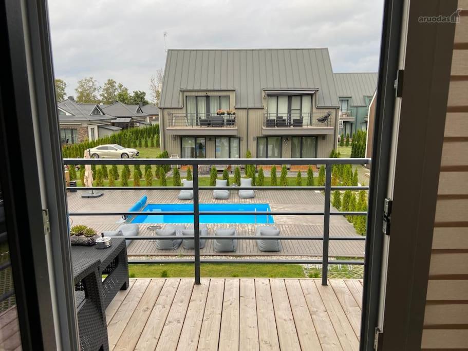 "Stella apartamentai" su baseinu prie jūros view 5
