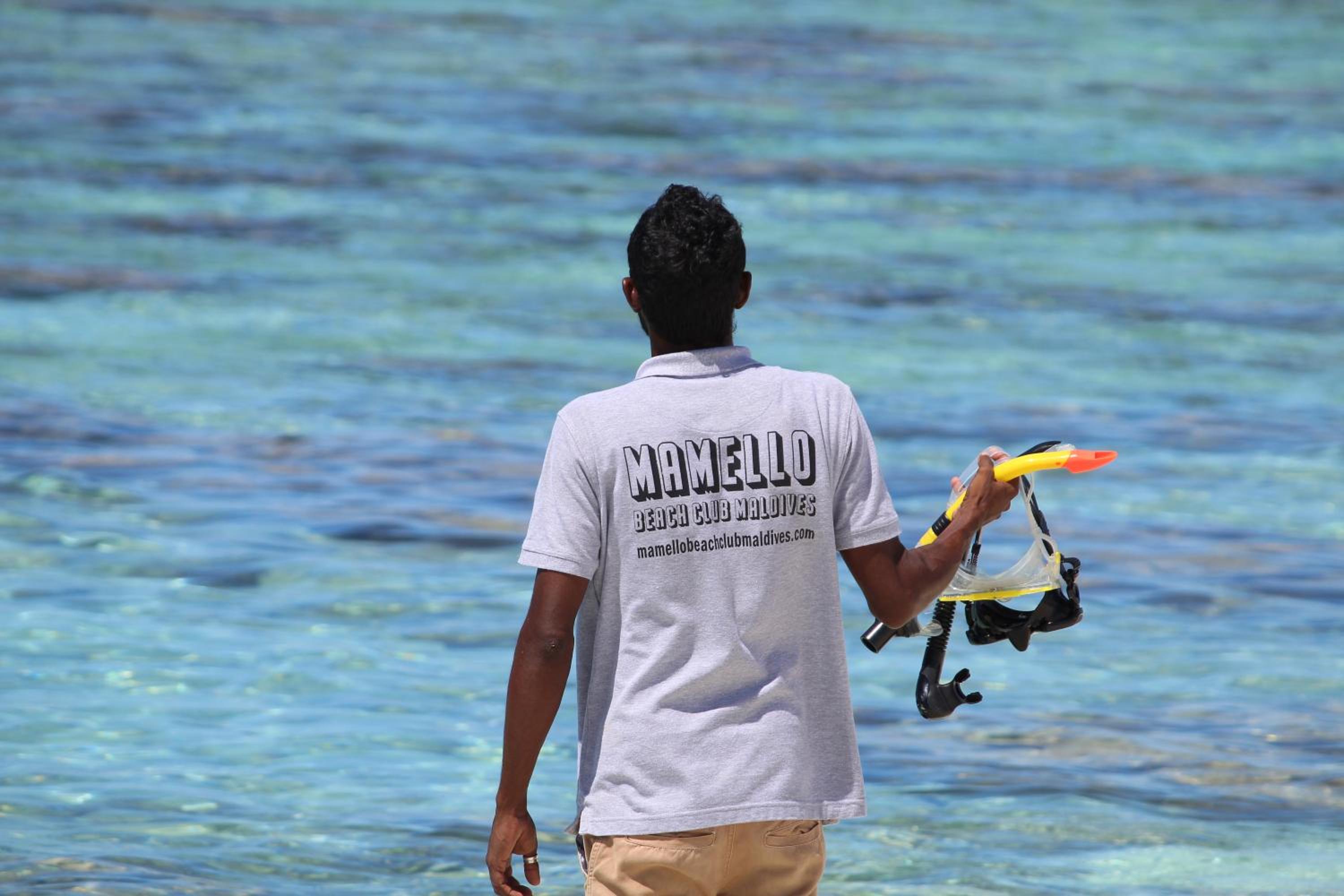 MAMELLO Beach Club Maldives view 2