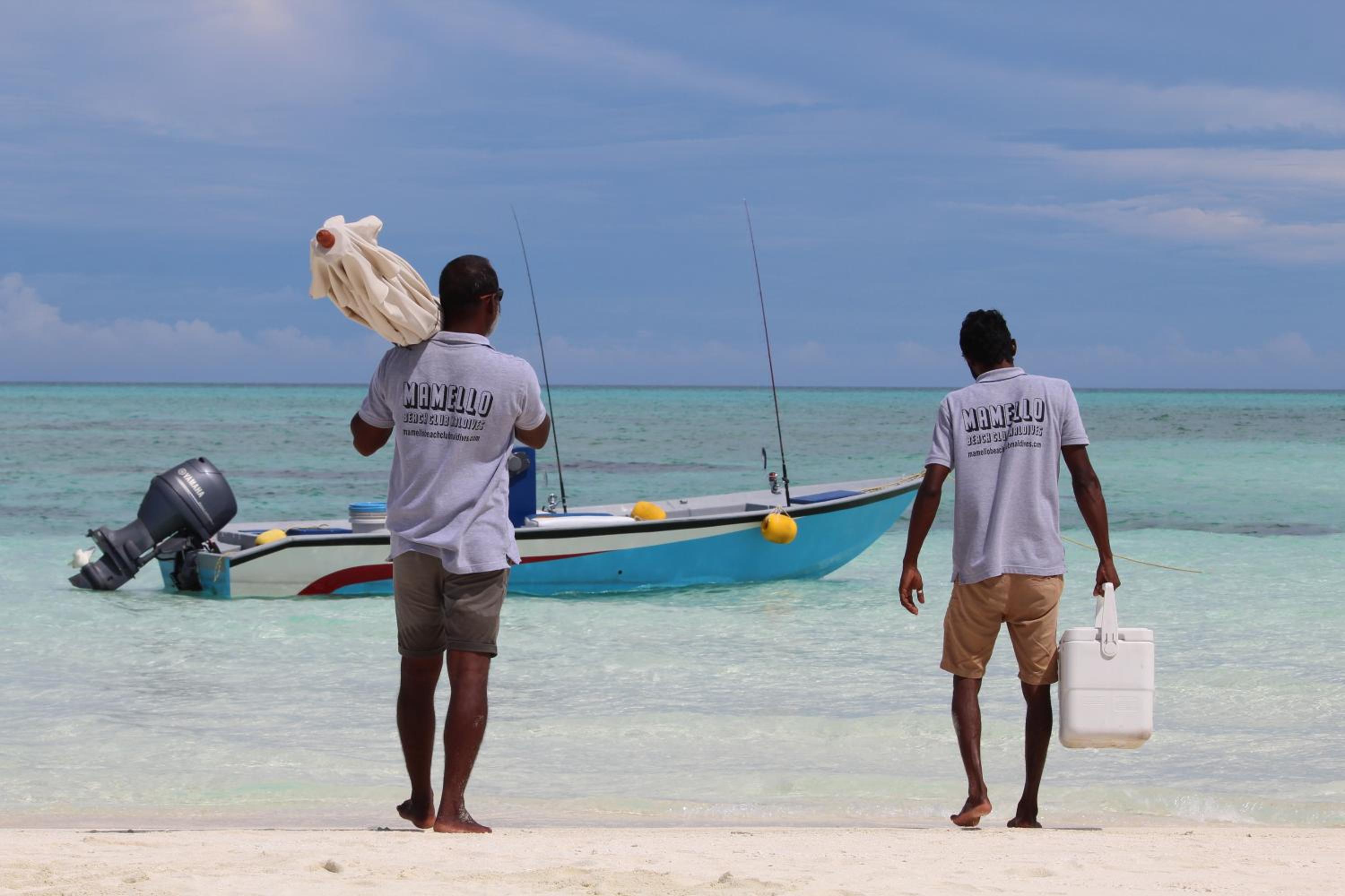 MAMELLO Beach Club Maldives view 5