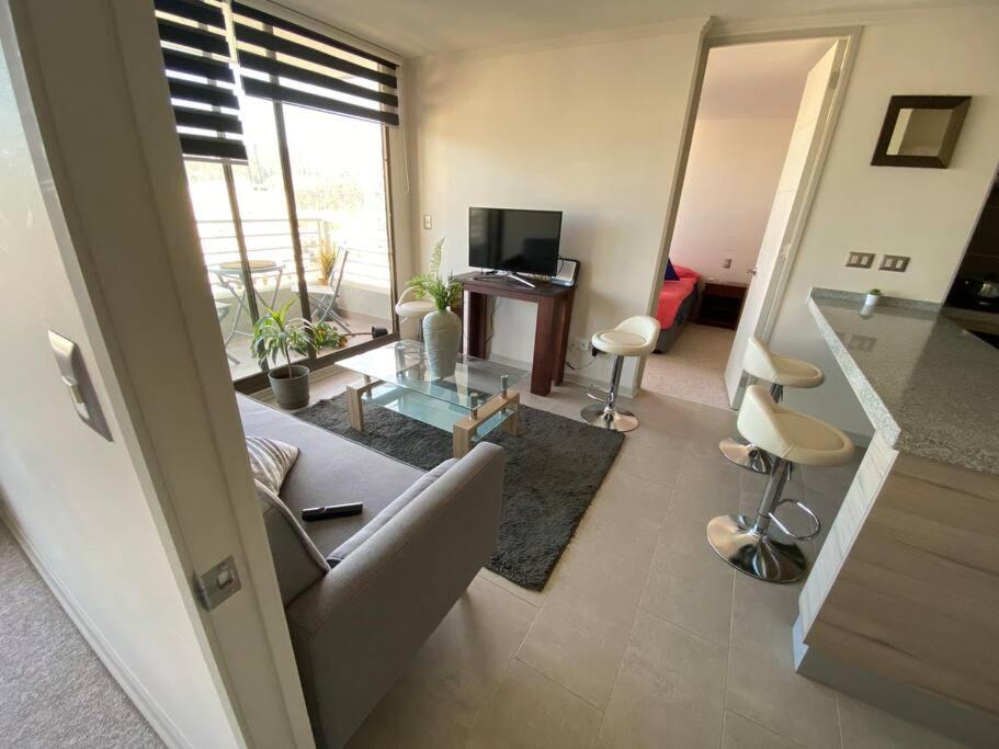 Hermoso Departamento con excelente vista, a pasos de la Quinta Vergara, cercano a Reloj de Flores y Playa Caleta Abarca