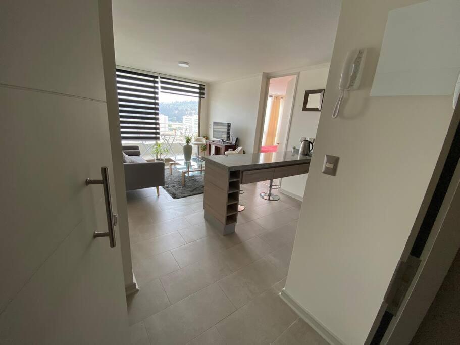 Hermoso Departamento con excelente vista, a pasos de la Quinta Vergara, cercano a Reloj de Flores y Playa Caleta Abarca