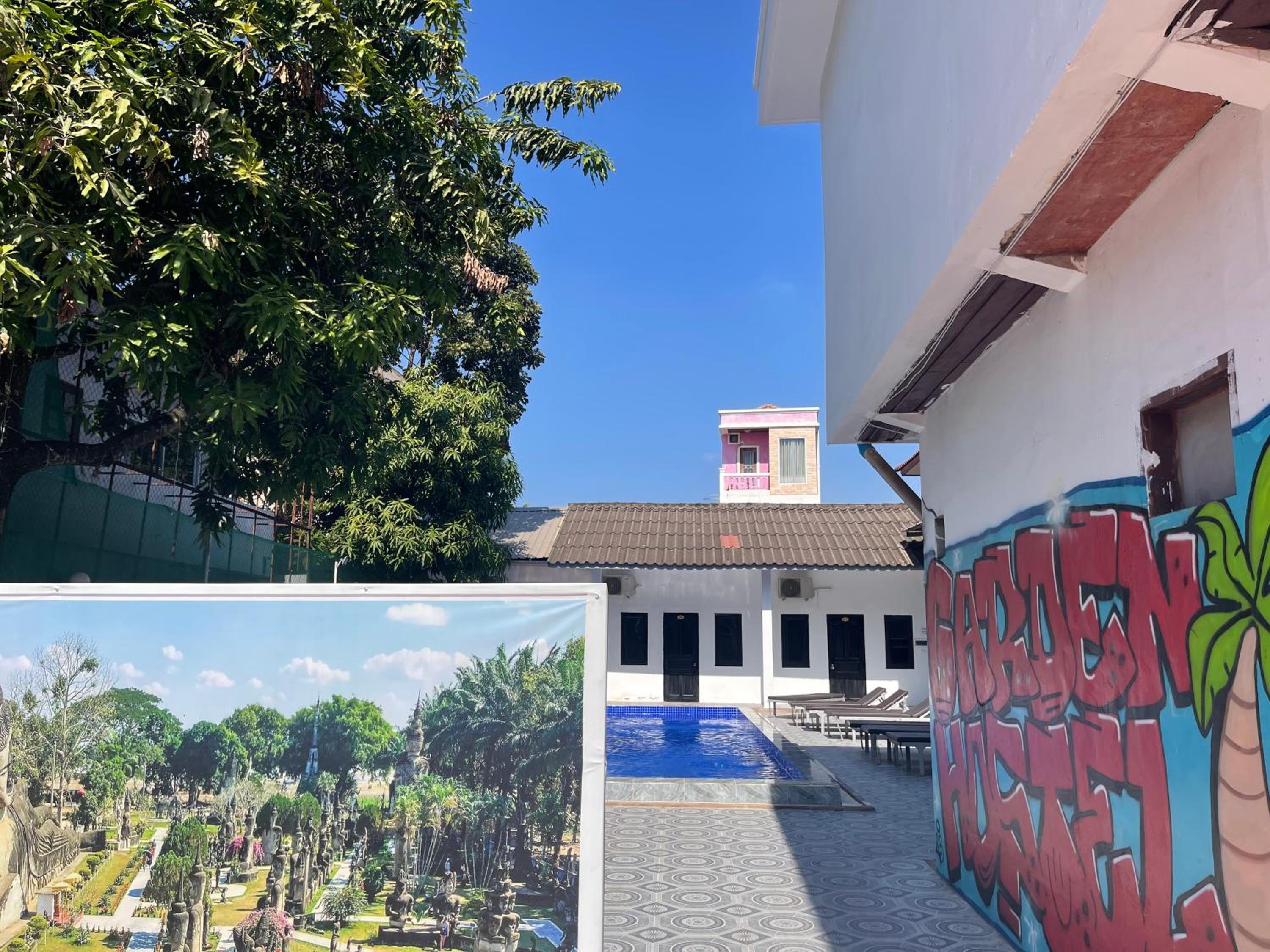 Vientiane Garden Hostel view 2