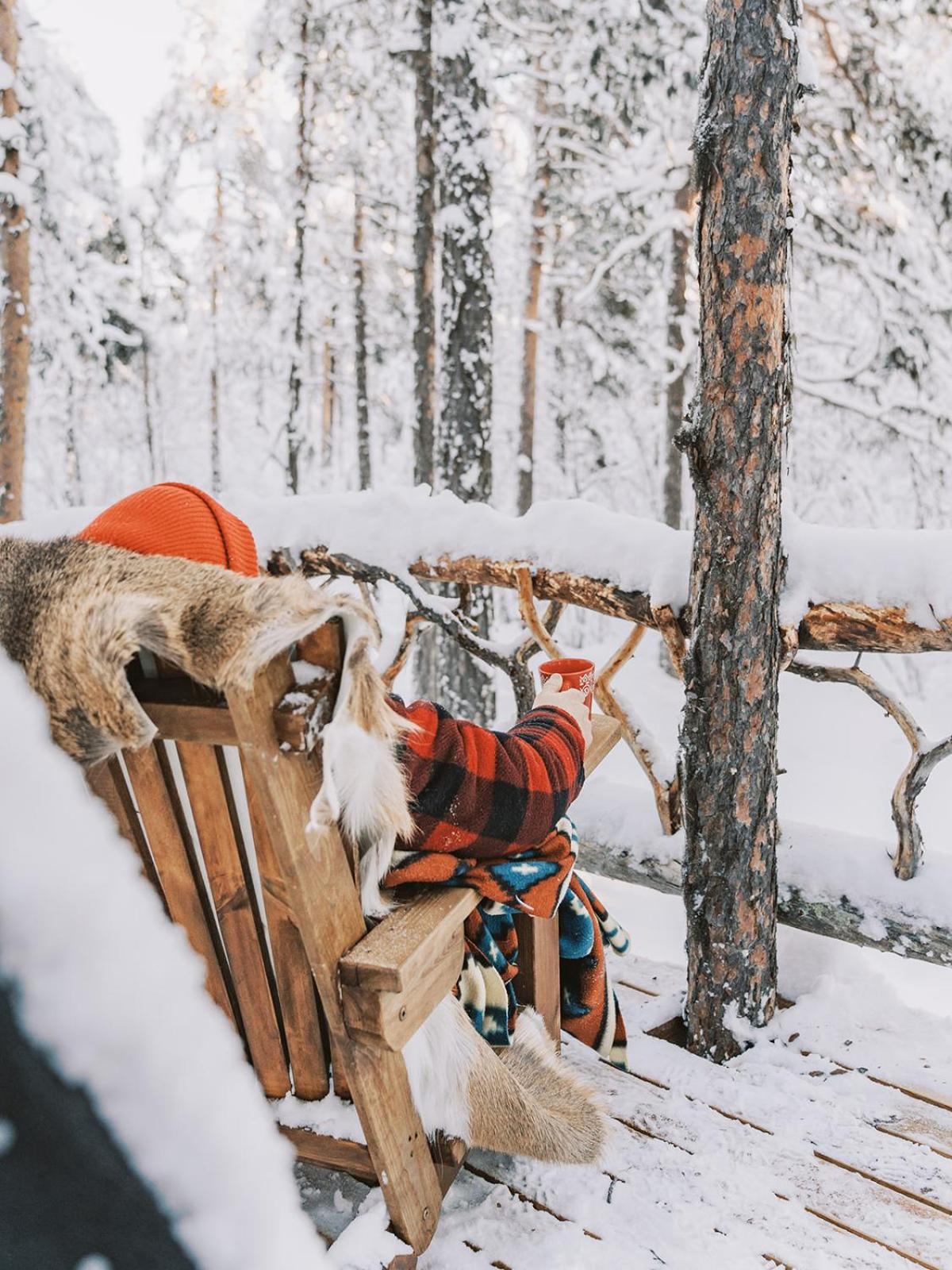 Cozy a-frame in the woods view 5