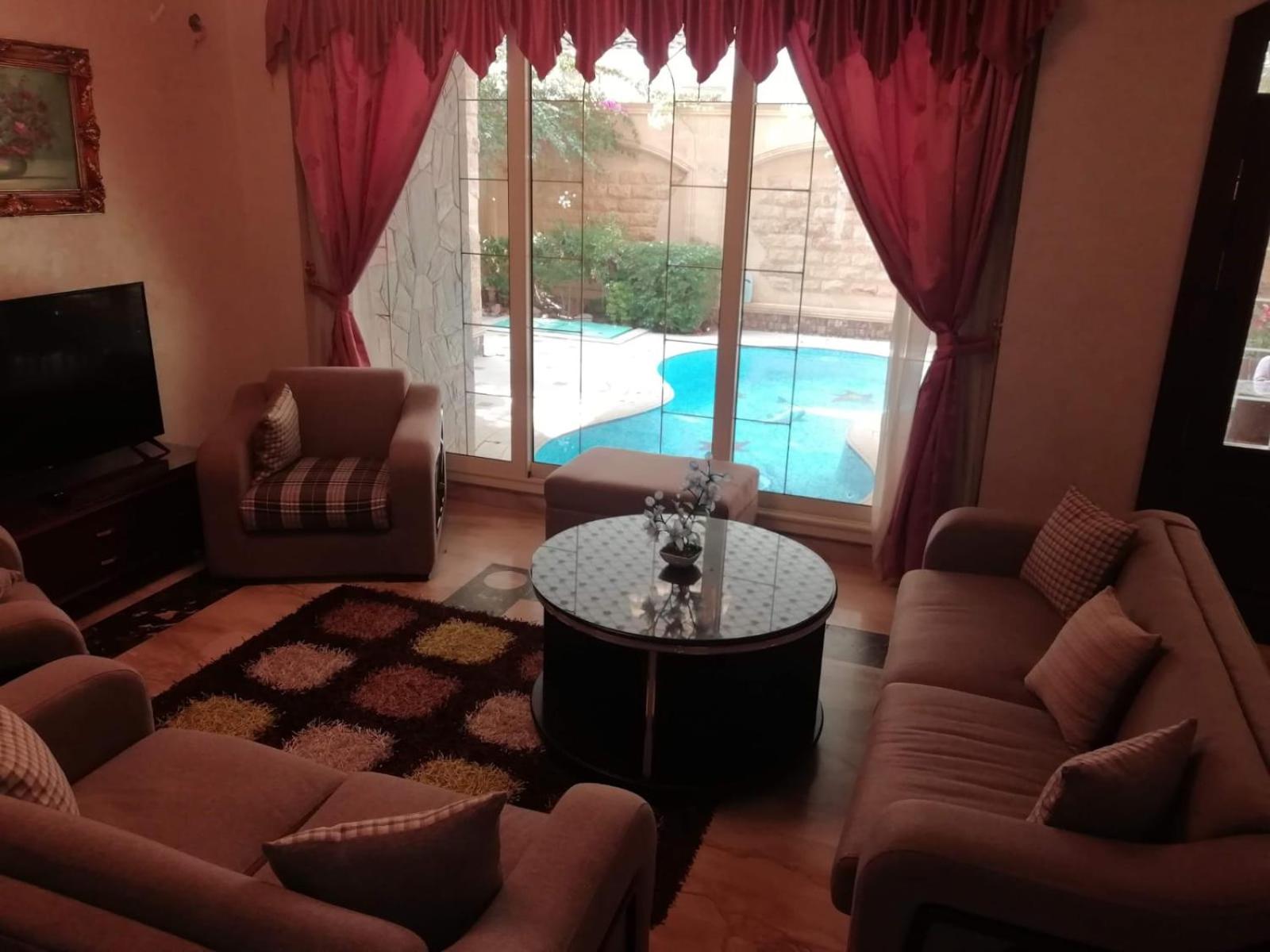 Cheerful standalone villa with pool and waterfall
