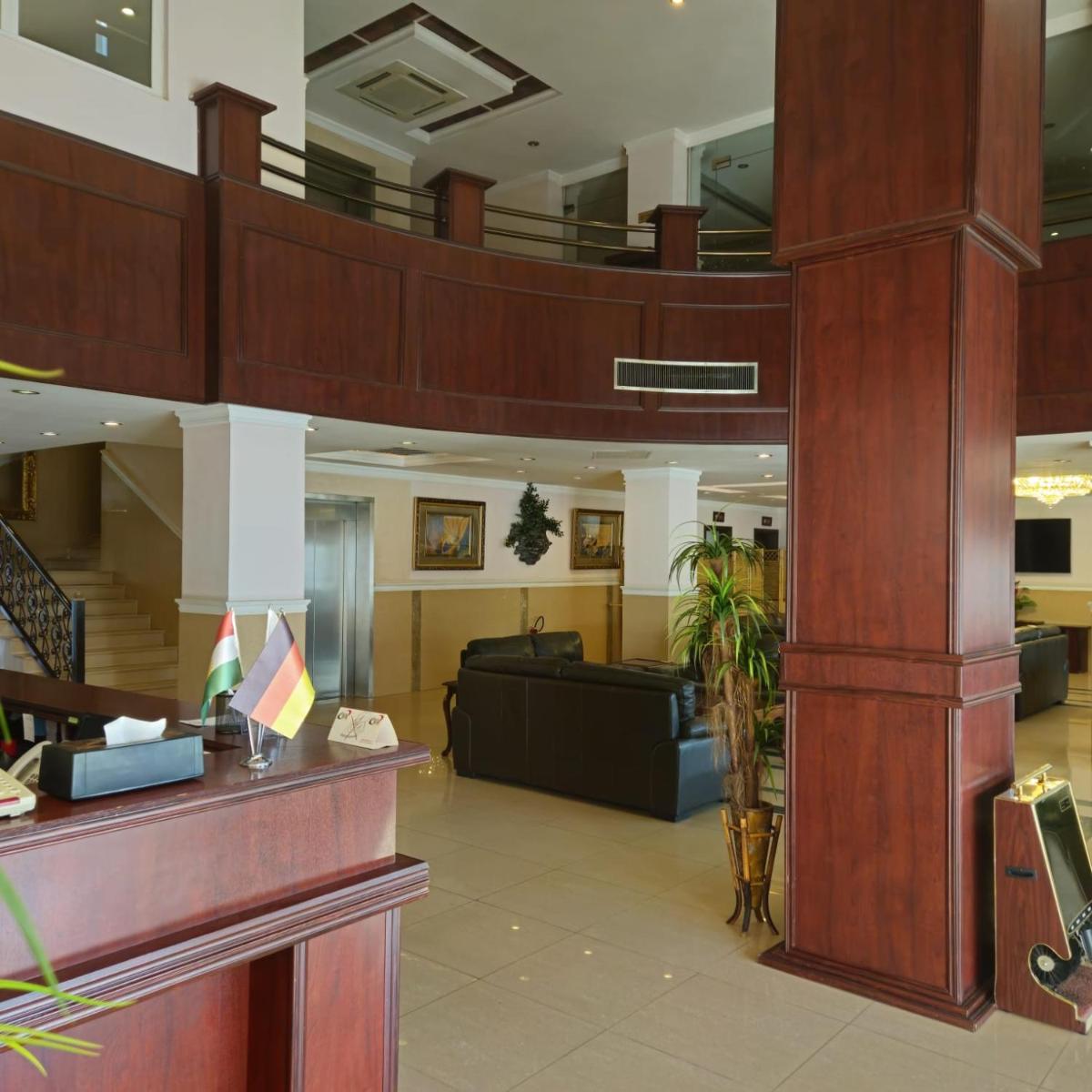 hotel reception
