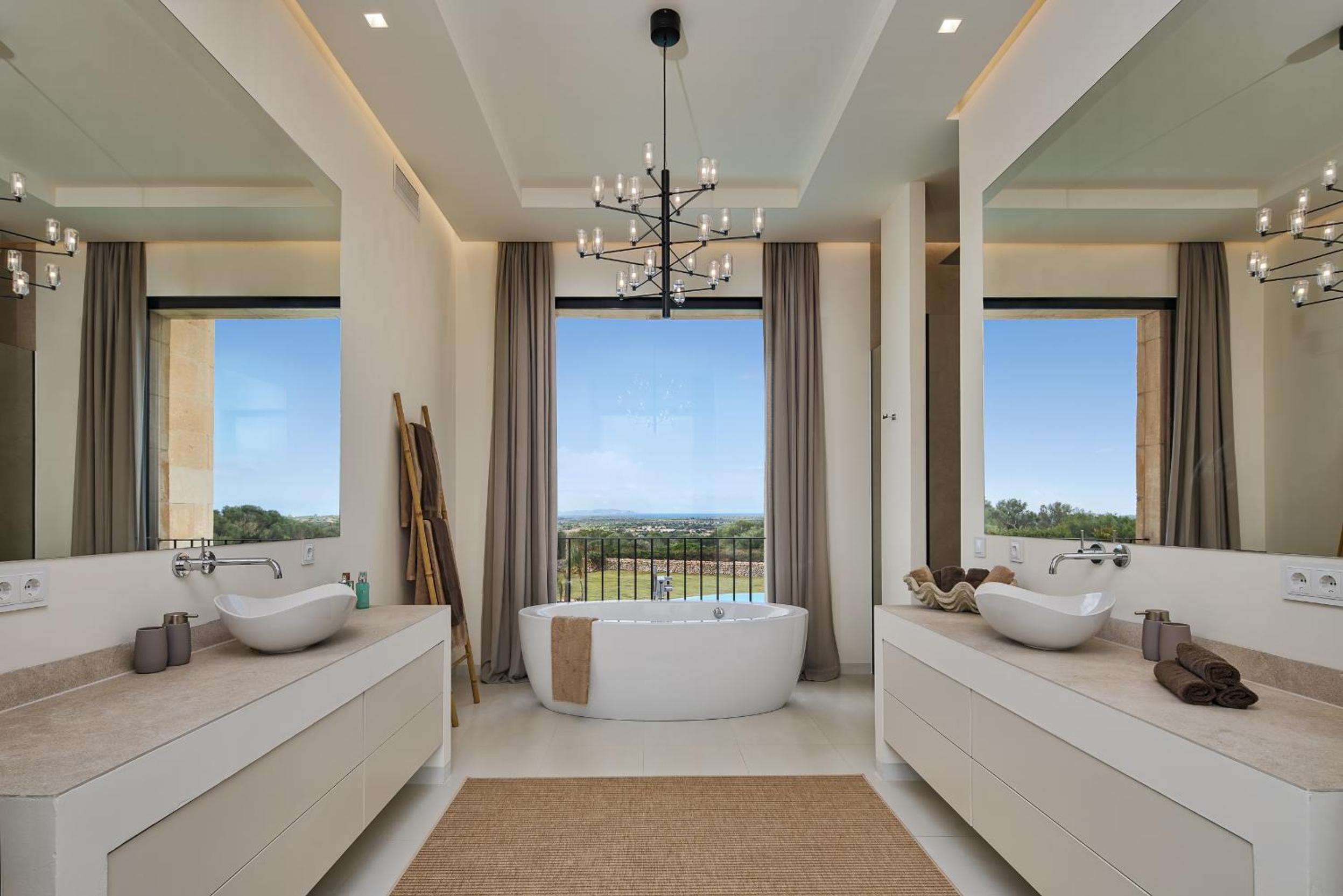 super luxury villa biggest pool Mallorca's