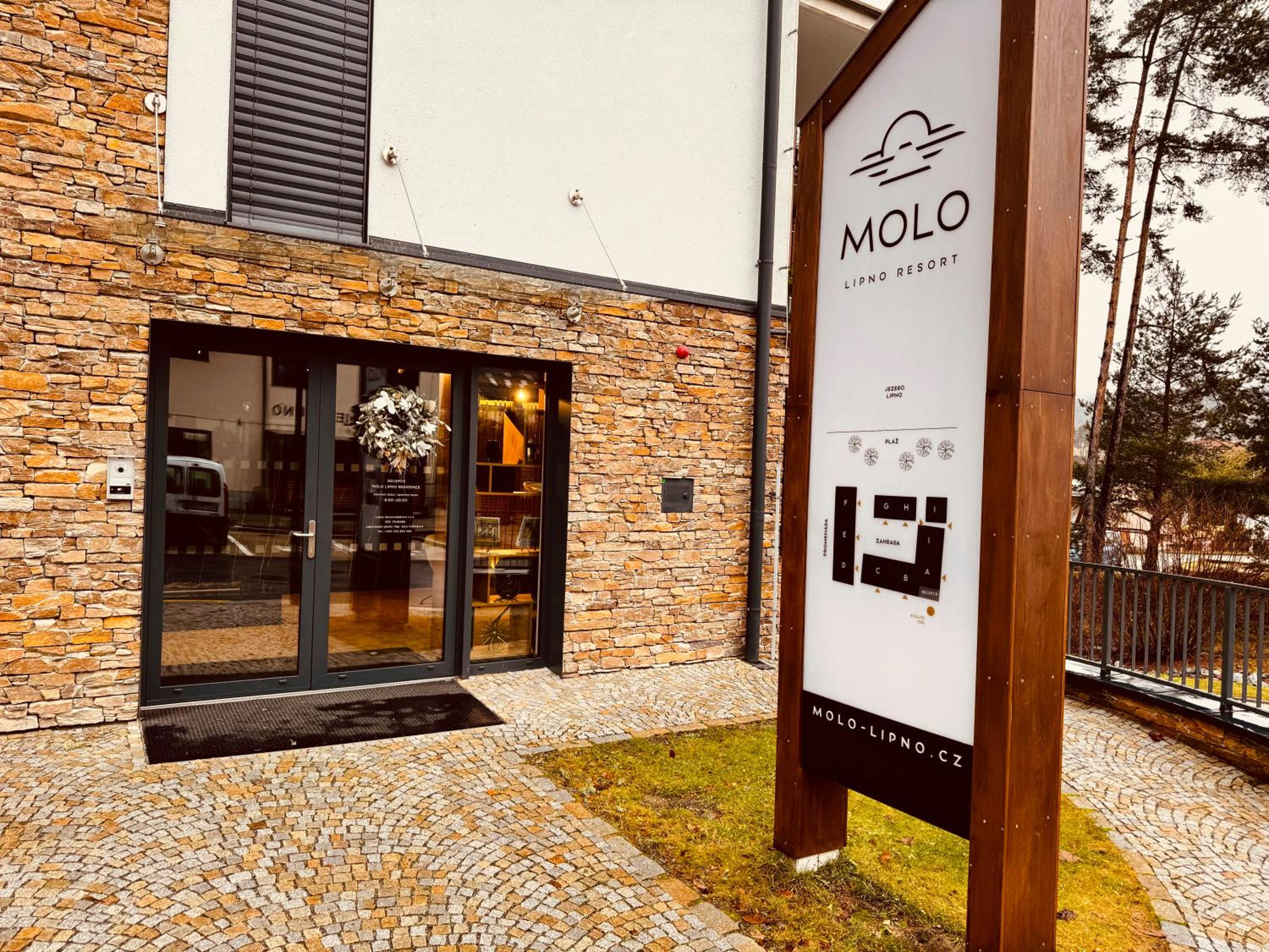 Molo Lipno resort luxusní apartmán 4kk