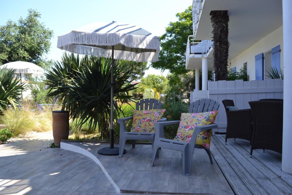 outdoor BBQ area