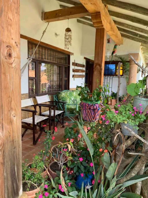 Acogedora cabaña con bella vista a las montañas de Villa de Leyva