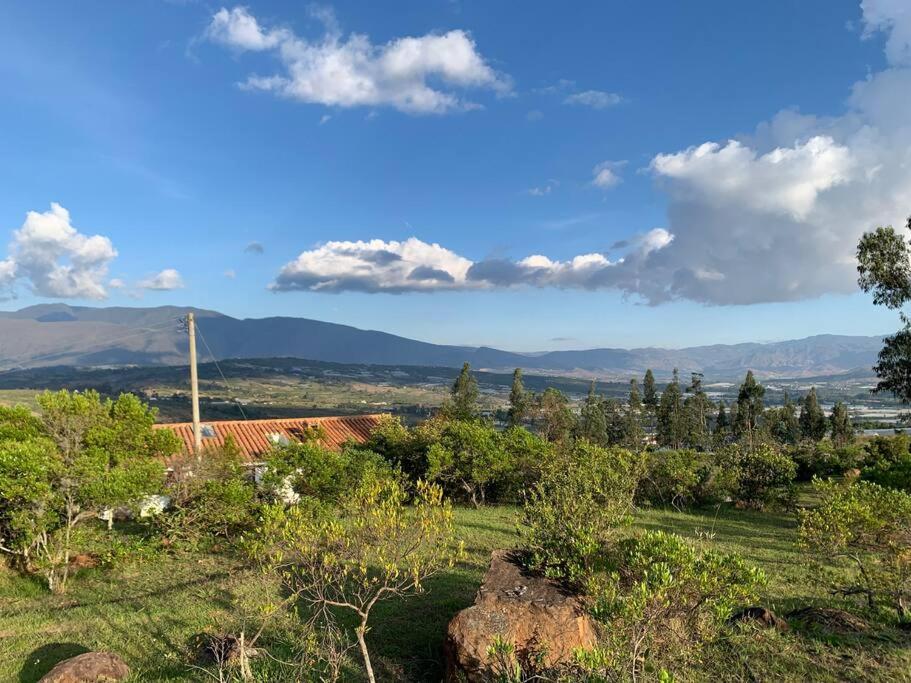 Acogedora cabaña con bella vista a las montañas de Villa de Leyva