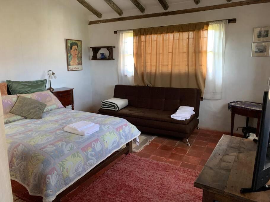Acogedora cabaña con bella vista a las montañas de Villa de Leyva