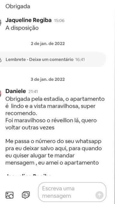 Apartamento de frente para o mar