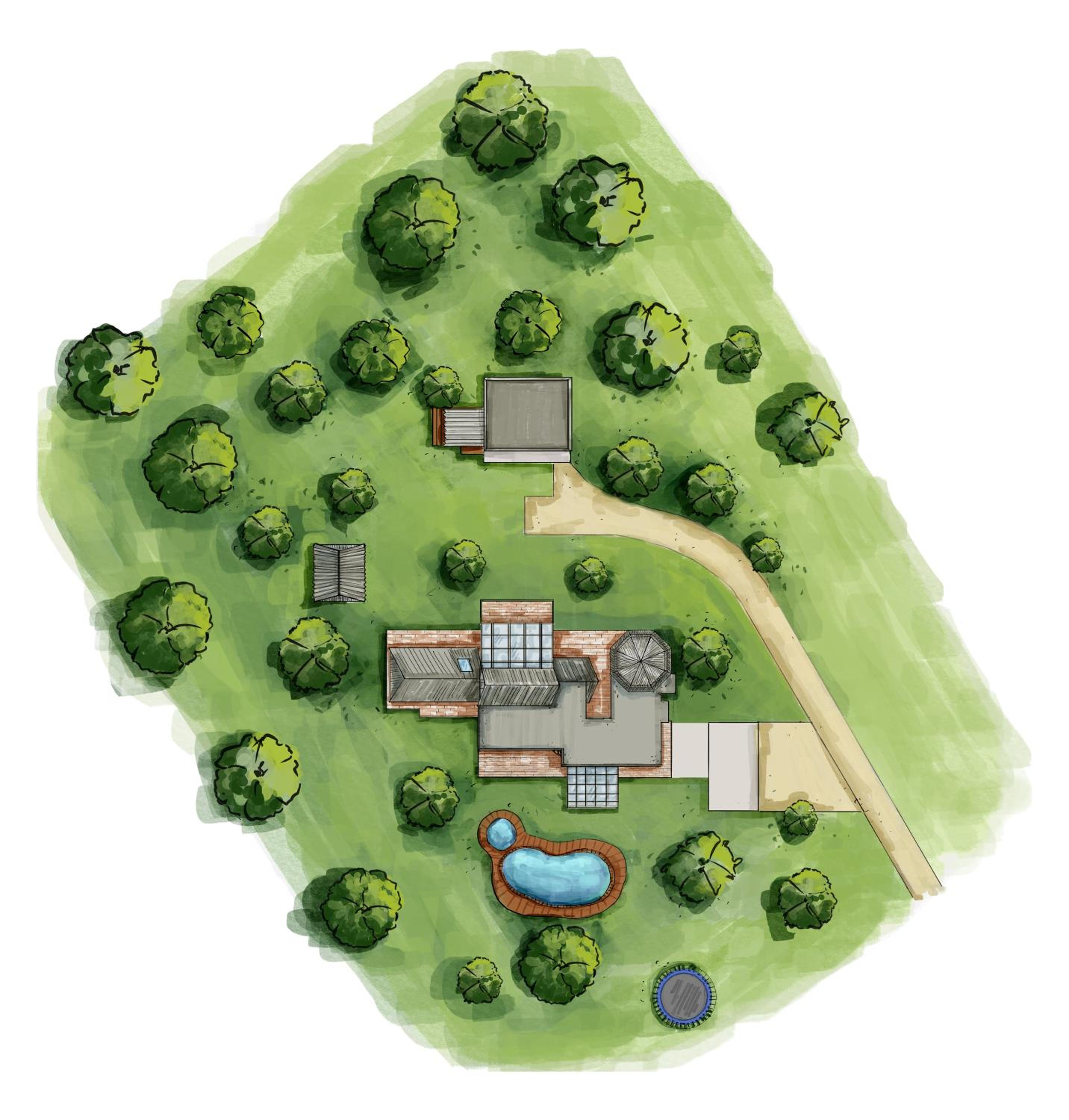Moroccan Acreage -Heated Pool w Slide -PlayBarn