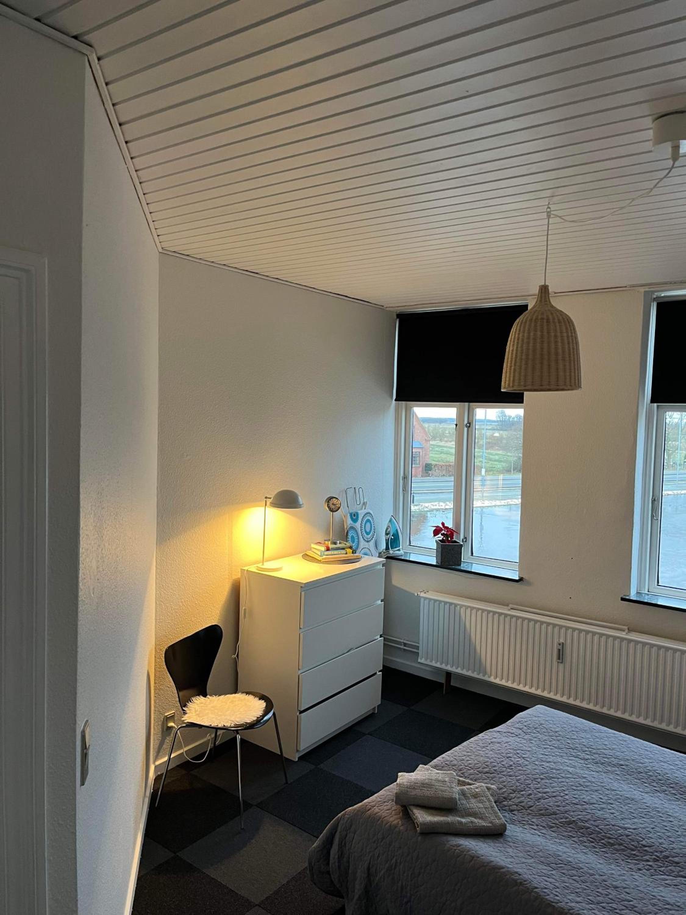 Tønders bedste udsigt et værelse stue spisestue køkken badeværelse