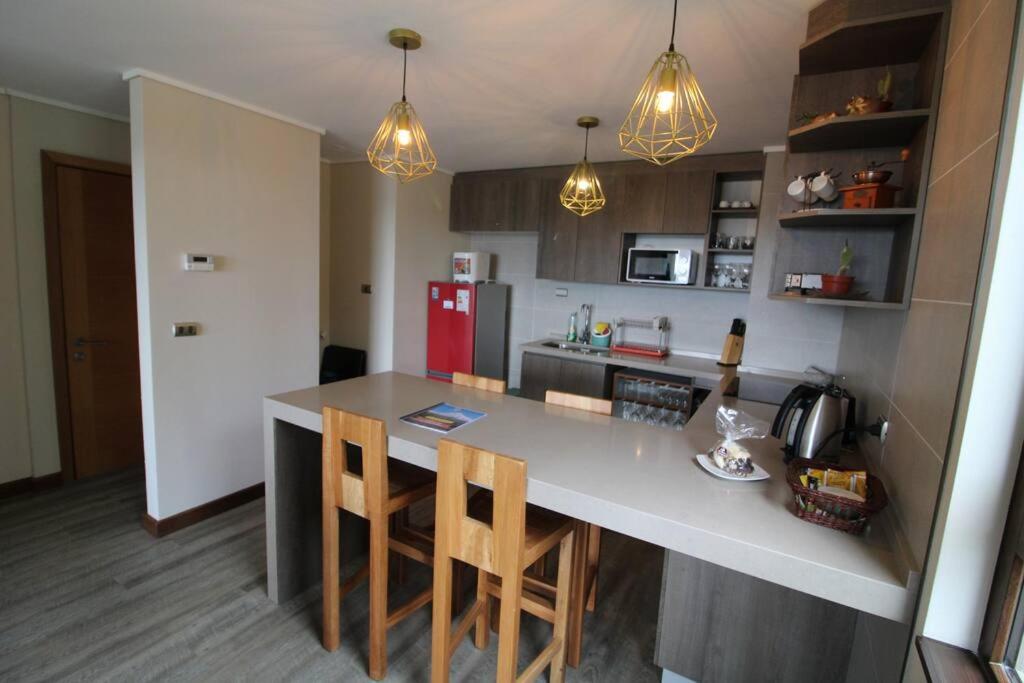 TuArriendoCL-B101 Depto con Hermosa Vista al Lago 4PAX 2D2B