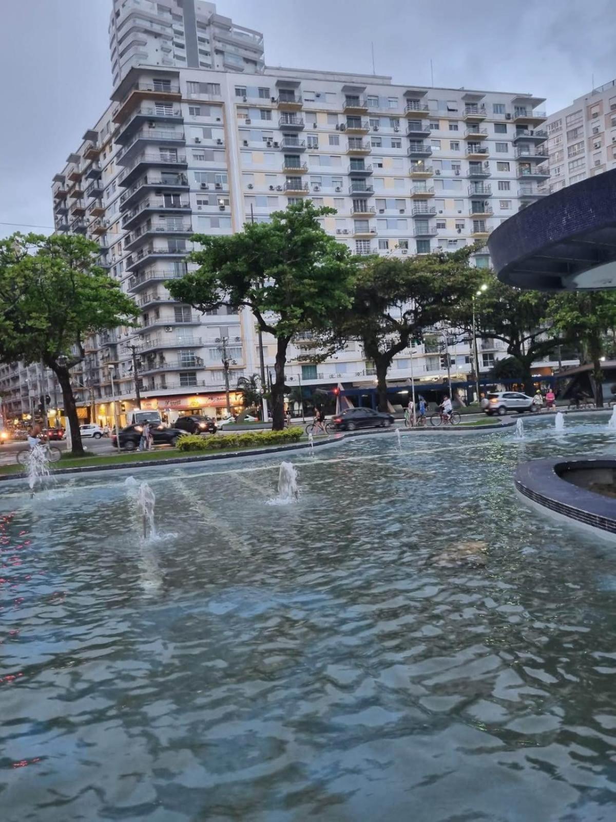 Apartamento na praia santos vaga rotativa