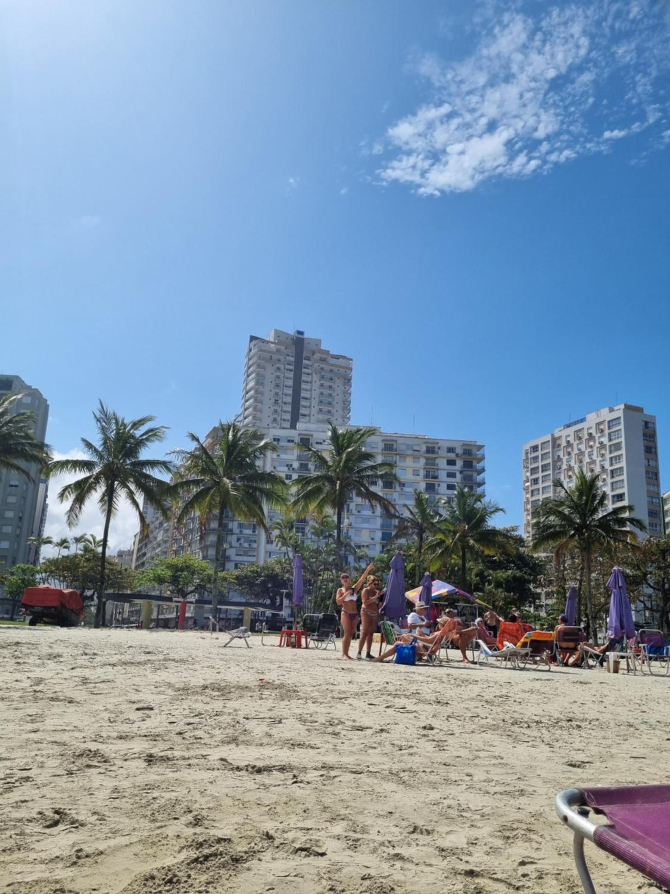 Apartamento na praia santos vaga rotativa