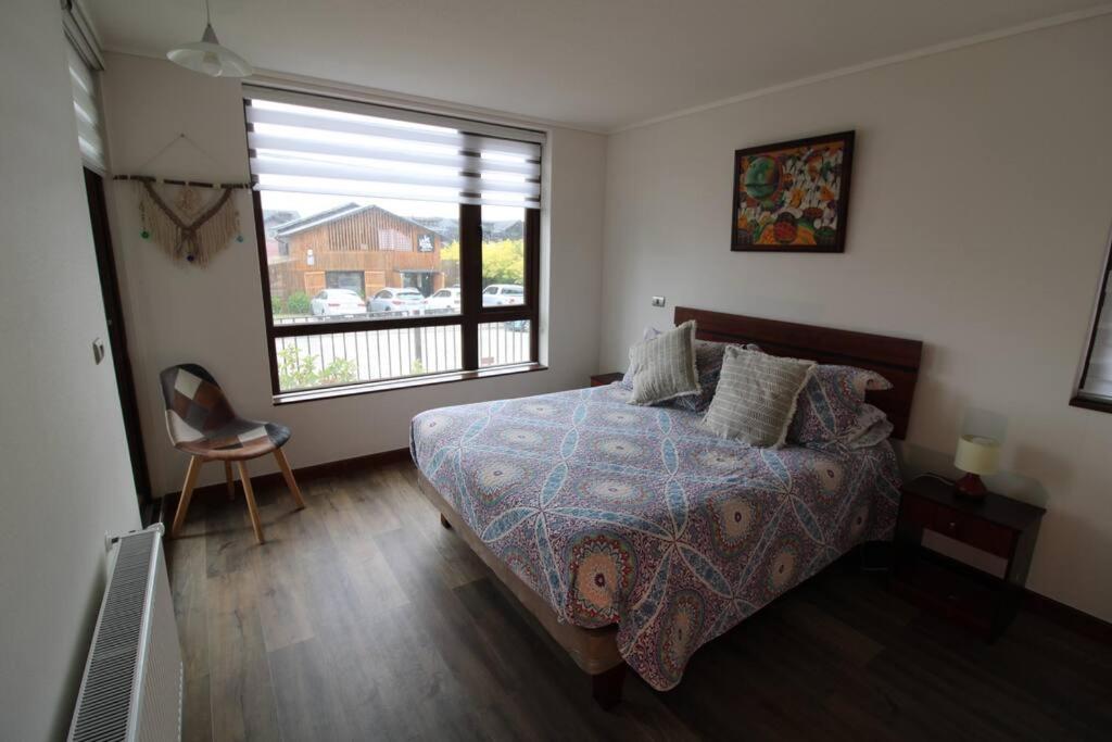 TuArriendoCL-MPHA106 Gran Depto en Pto Varas 3D2B 6PAX sin vista primer piso con jardin