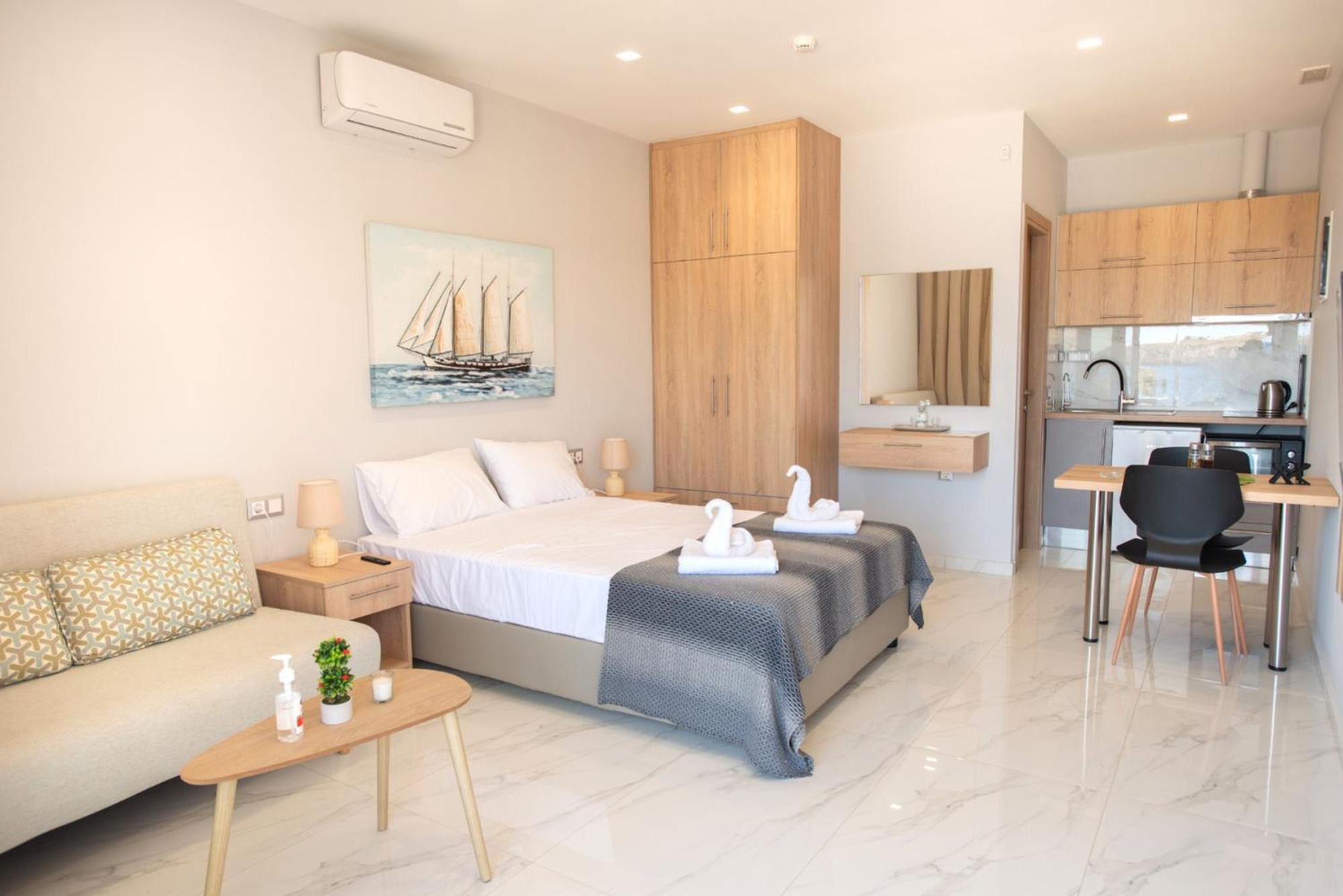 Beachfront Studio Kyma West ~ Crete's Hidden Gem view 3