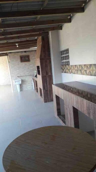 Casa na praia com piscina