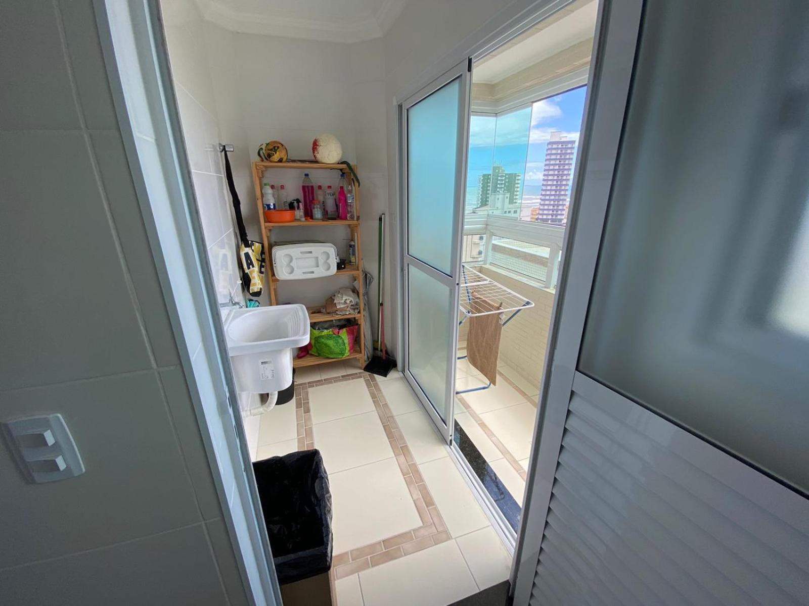 Apartamento Praia Grande Vila Caiçara Vista pro Mar