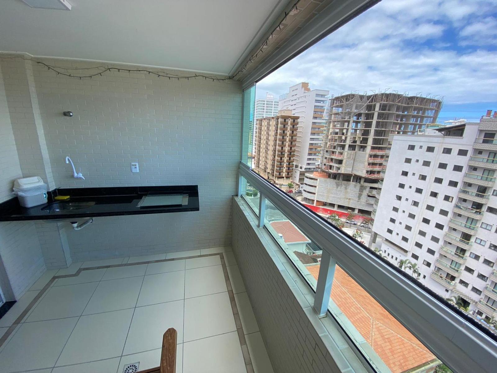 Apartamento Praia Grande Vila Caiçara Vista pro Mar