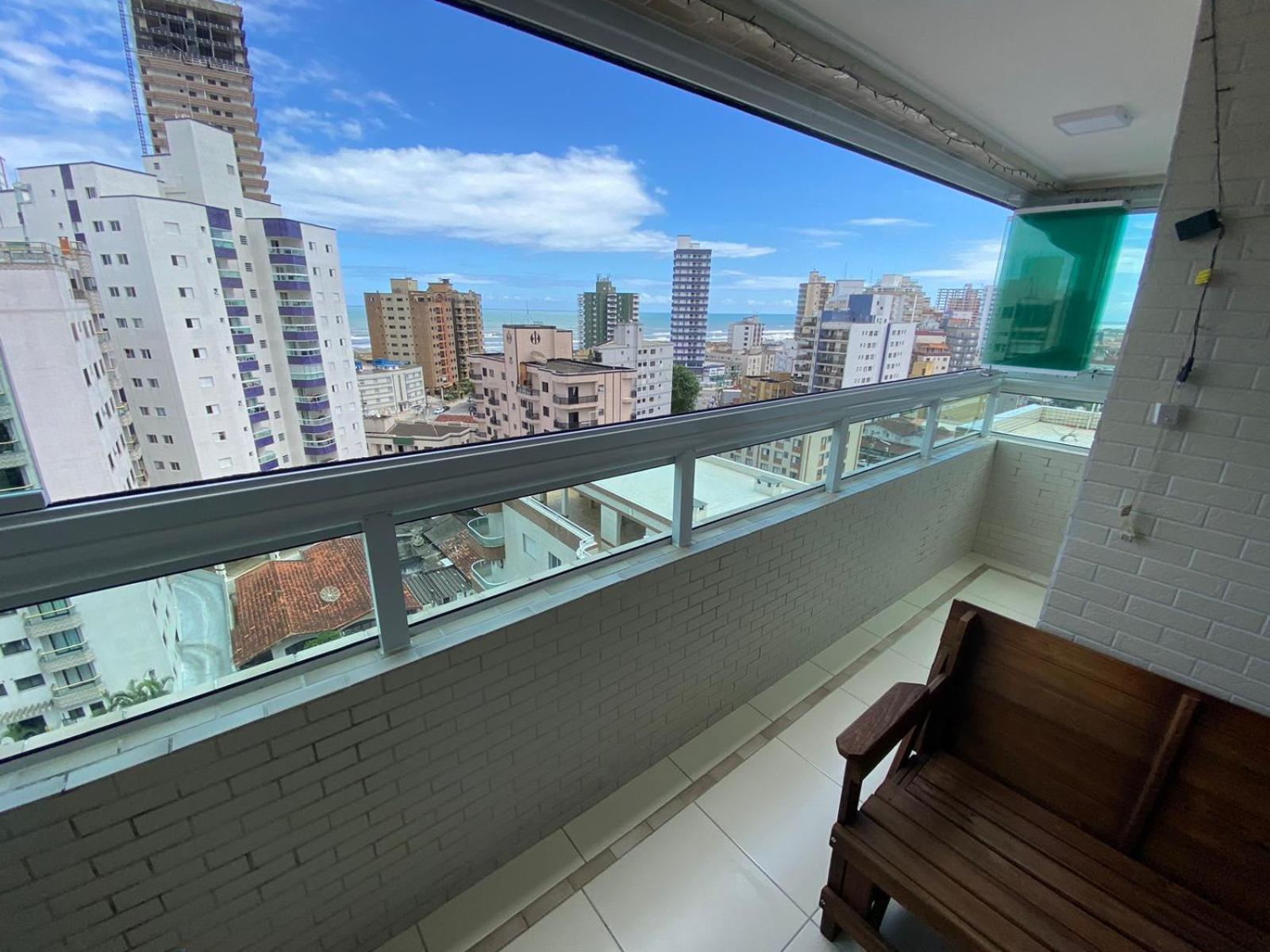 Apartamento Praia Grande Vila Caiçara Vista pro Mar