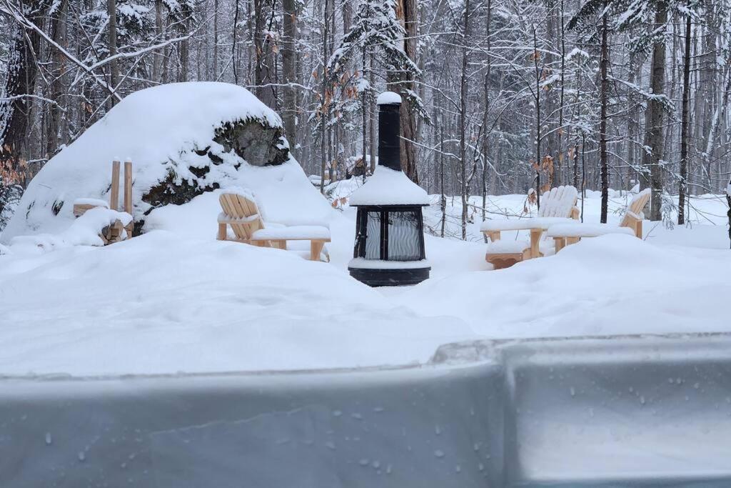 Chalet FEU en pleine nature à Tremblant.