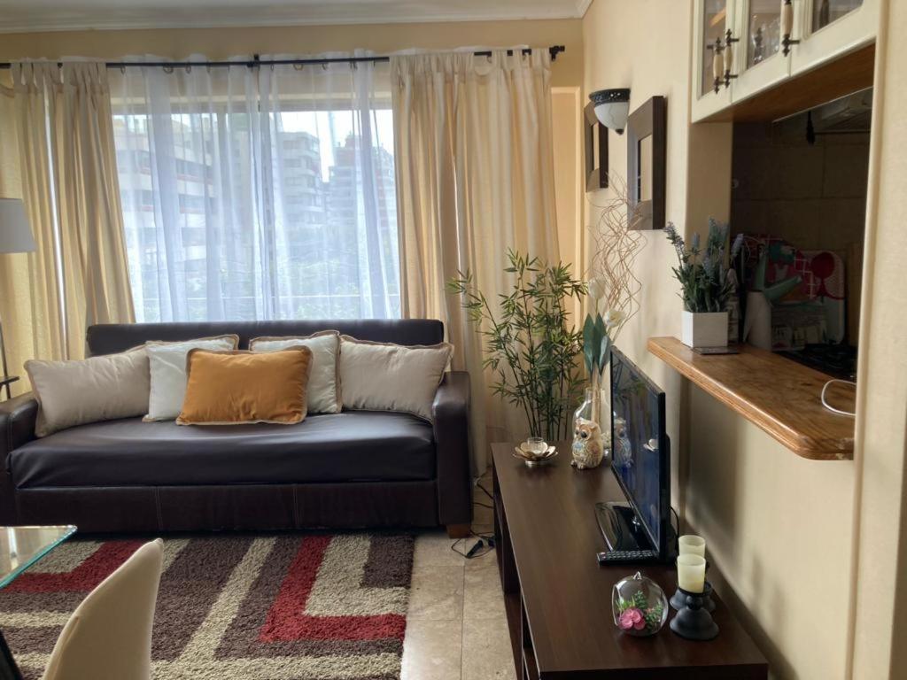 Acogedor Departamento amoblado Viña del Mar Poniente 2D 1B