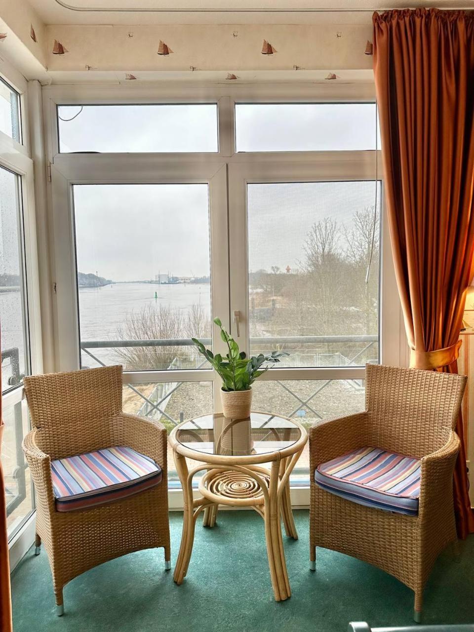 Gästehaus Weserblick am Weser-Sandstrand