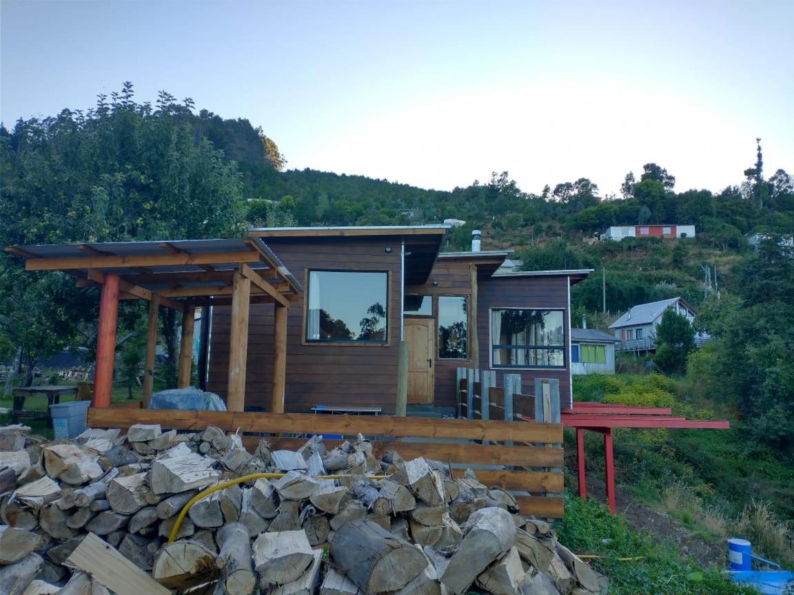 Cabaña los arrayanes full equipada con Tinaja