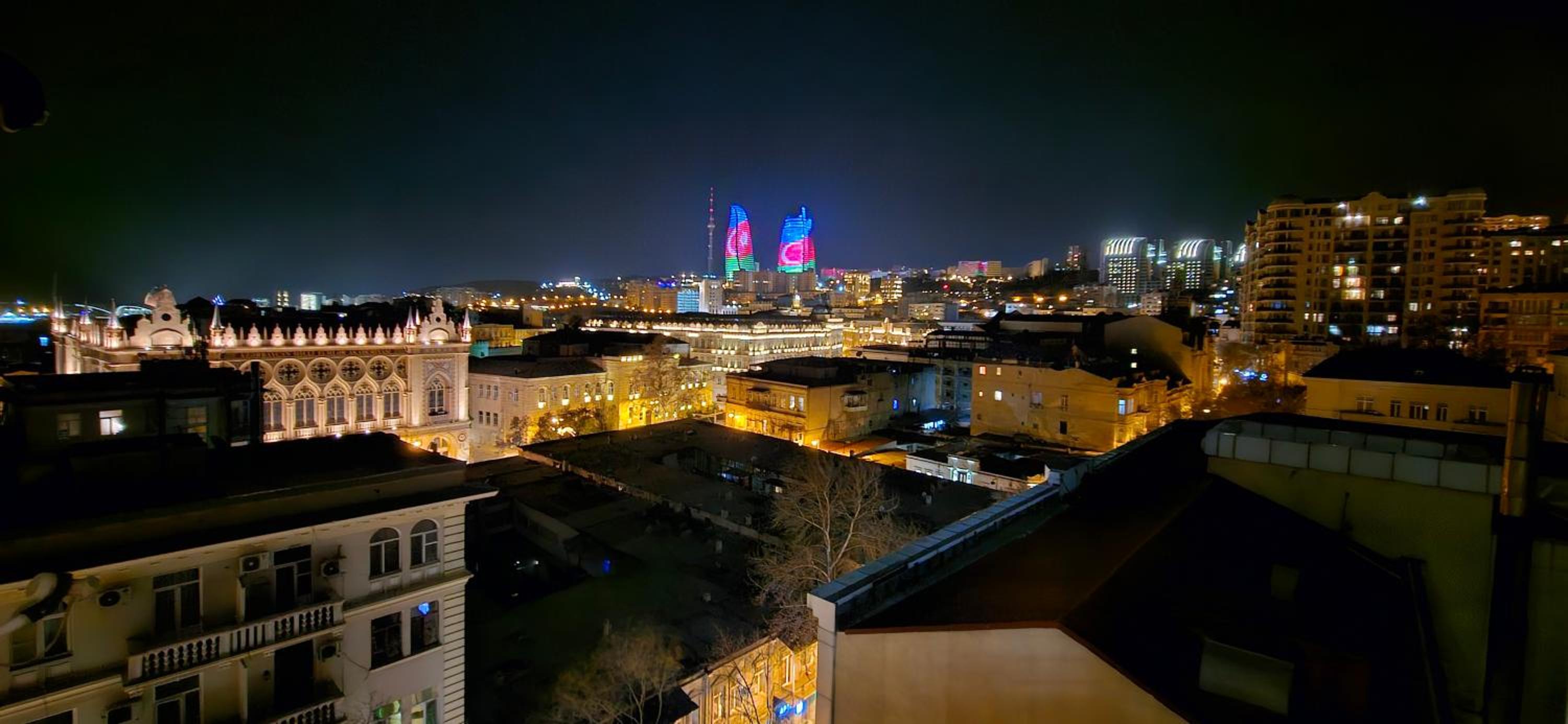 Baku center with nice view