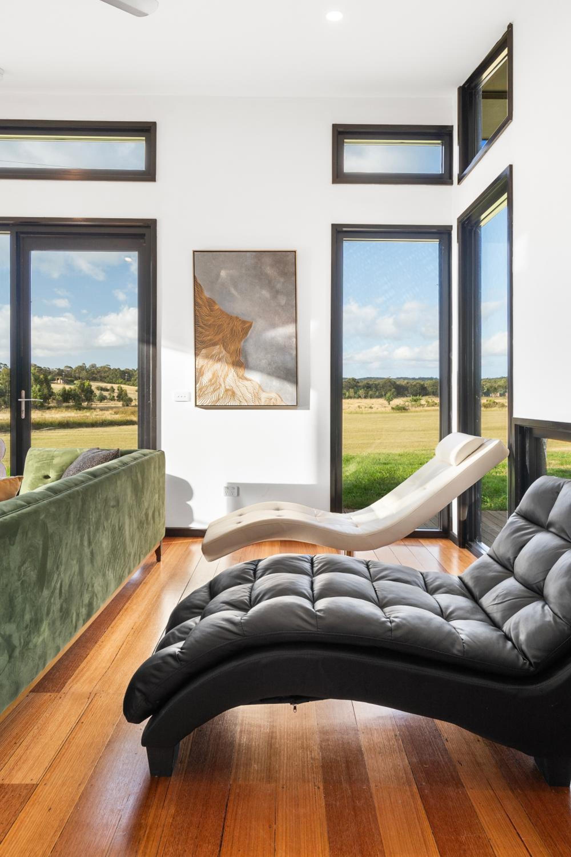 Unique and Modern Farm Stay with Pool and Foosball and Yard