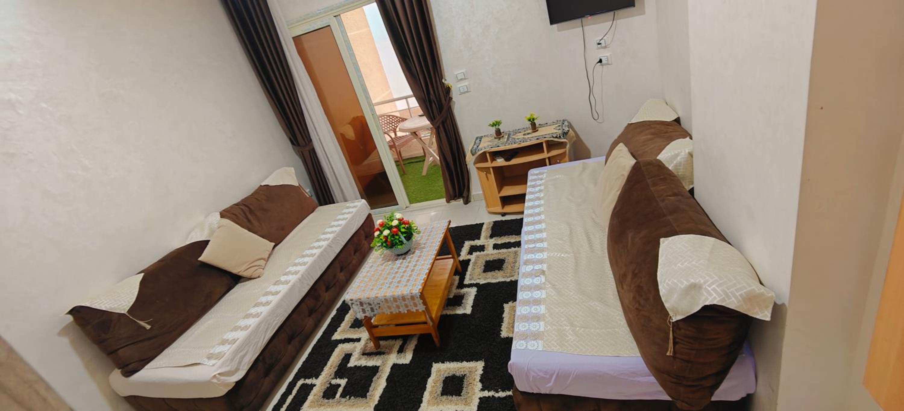 Casablanca Beach Direct sea view Tow Bedroom Apartment