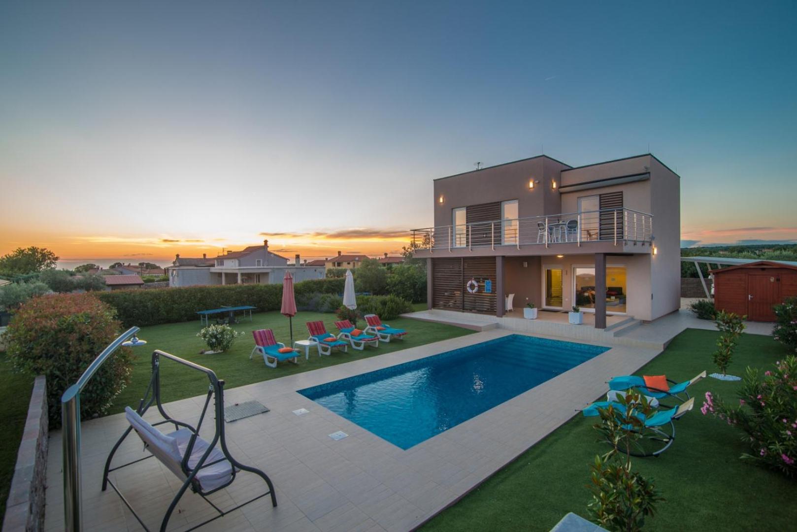 Villa Stefanja kids friendly with sea view near Fažana - main view