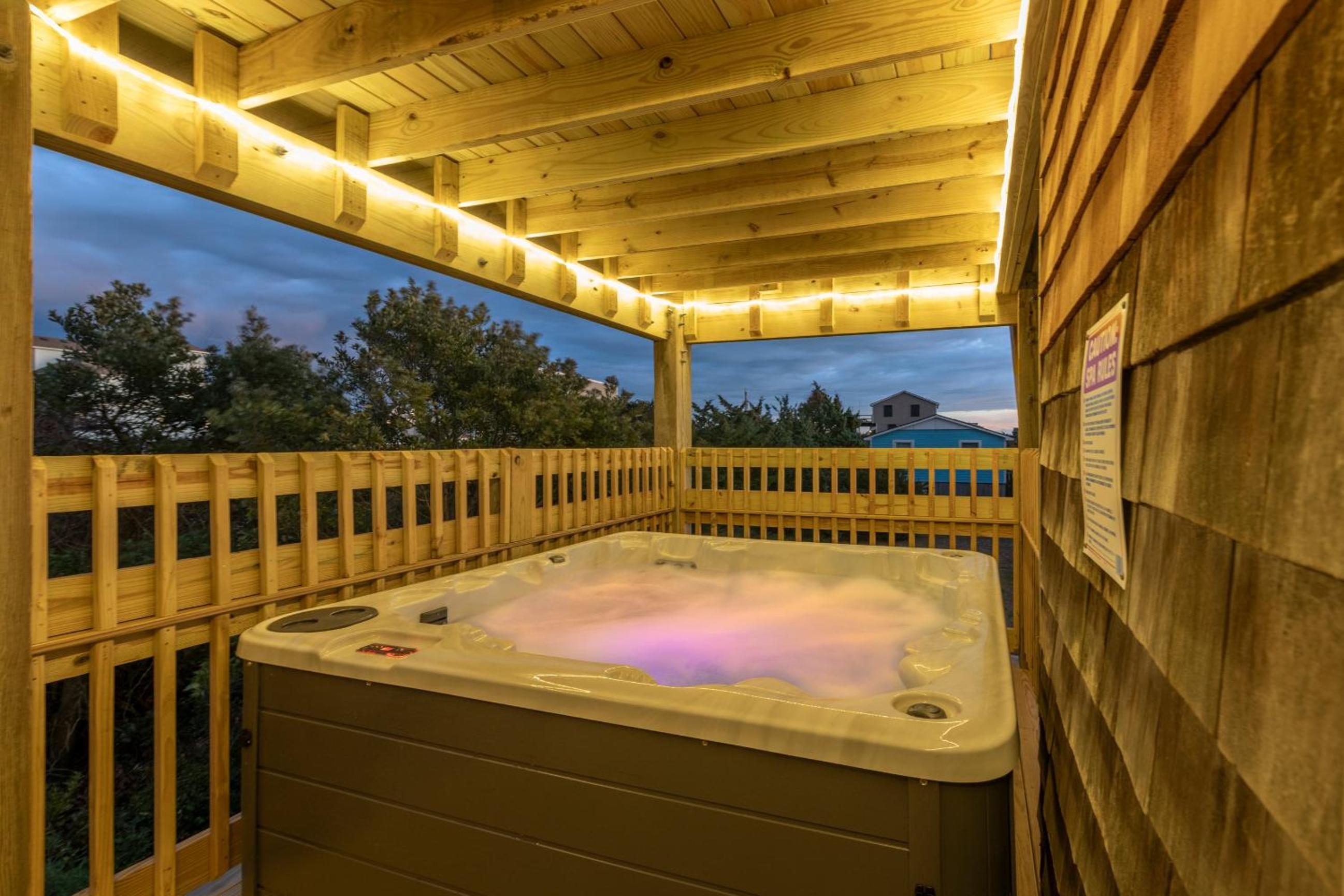 Seaside Serenity Awaits! Luxe Beach Retreat with Hot Tub view 4