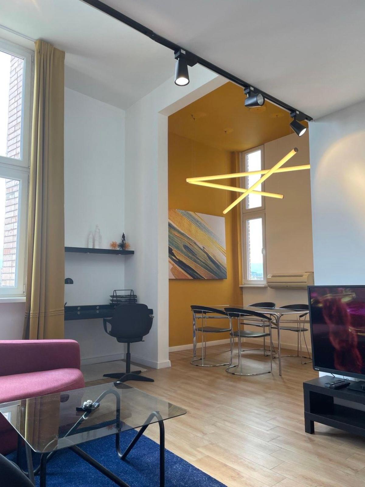 Rooftop City Loft