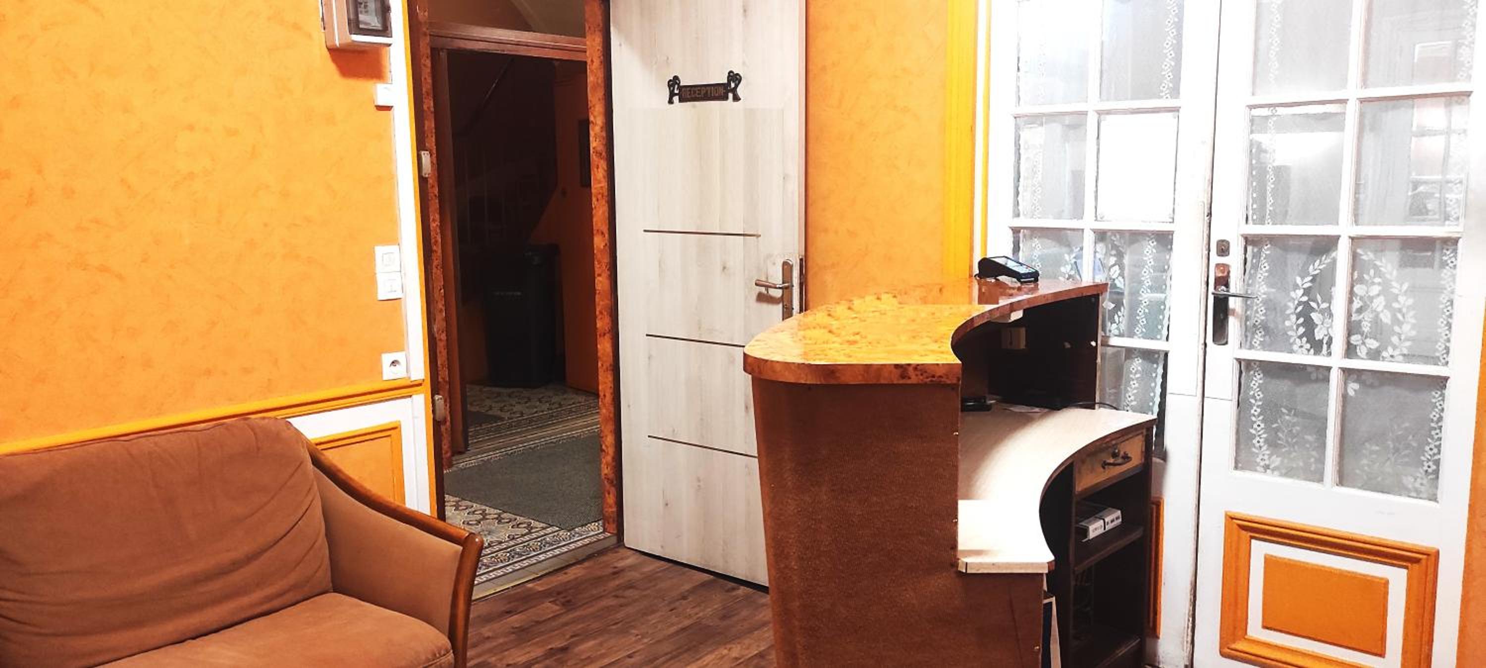 hotel reception