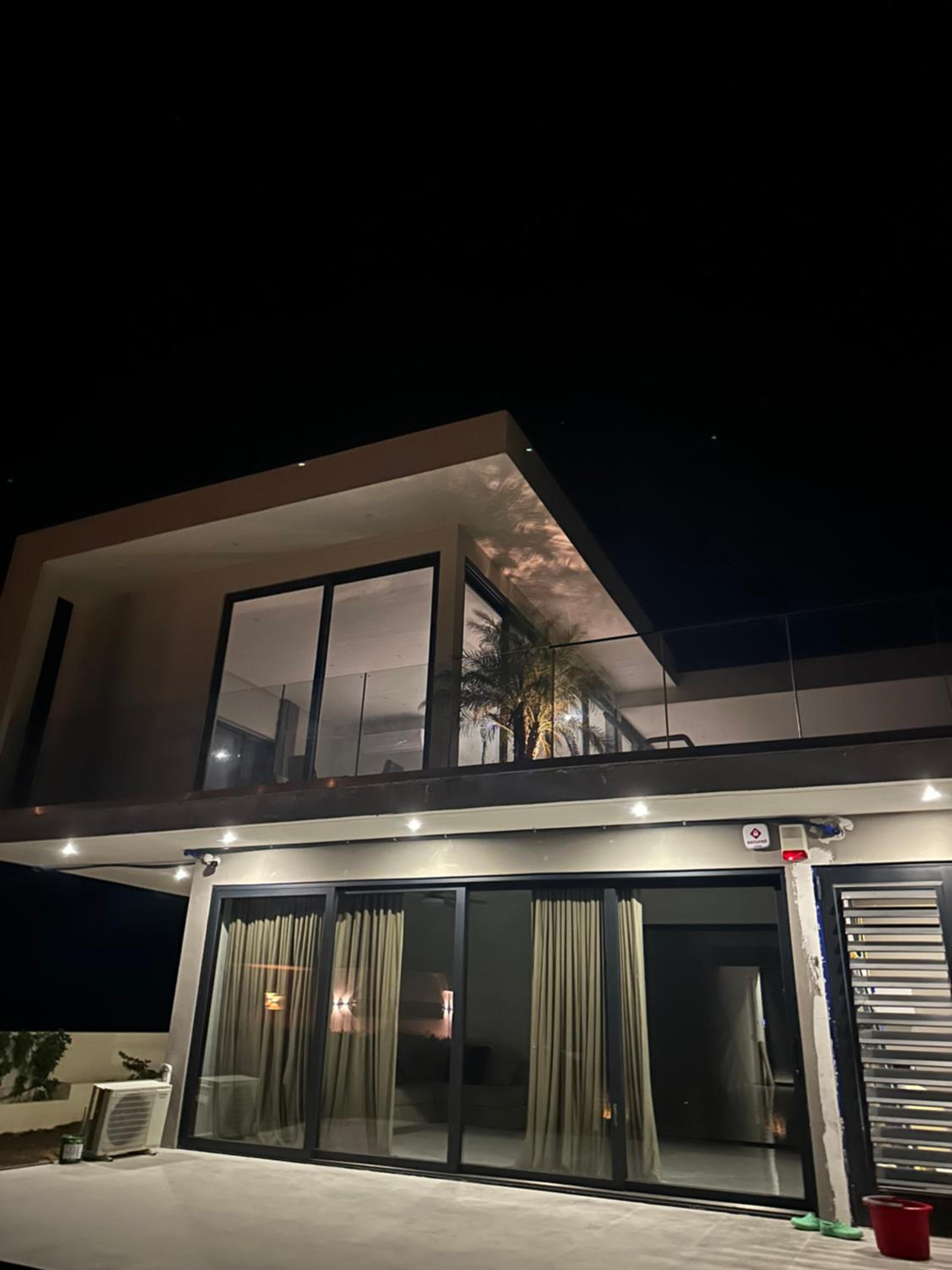 Oceanfront Private Pier waterfront Caribbean sea Villa