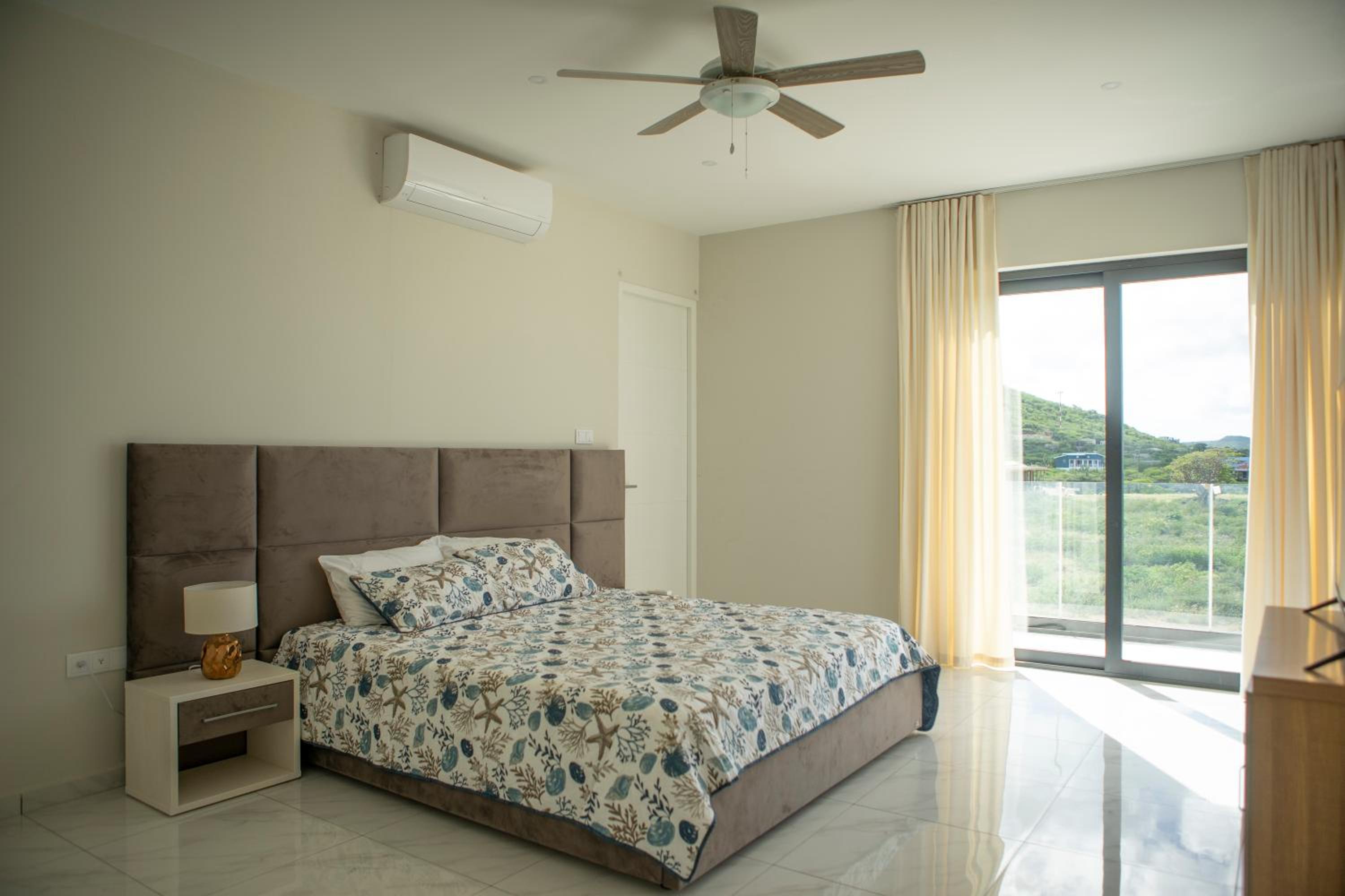 Oceanfront Private Pier waterfront Caribbean sea Villa