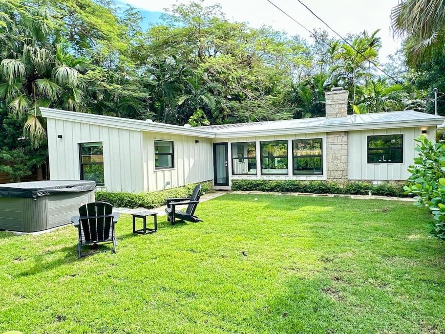 Coconut Grove Mid-Century Jungle Oasis