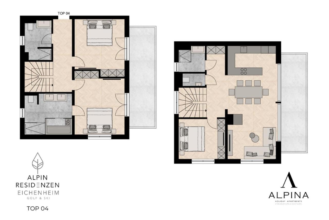 Alpin Residenzen Eichenheim Aurach bei Kitzbühel by Alpina-Holiday