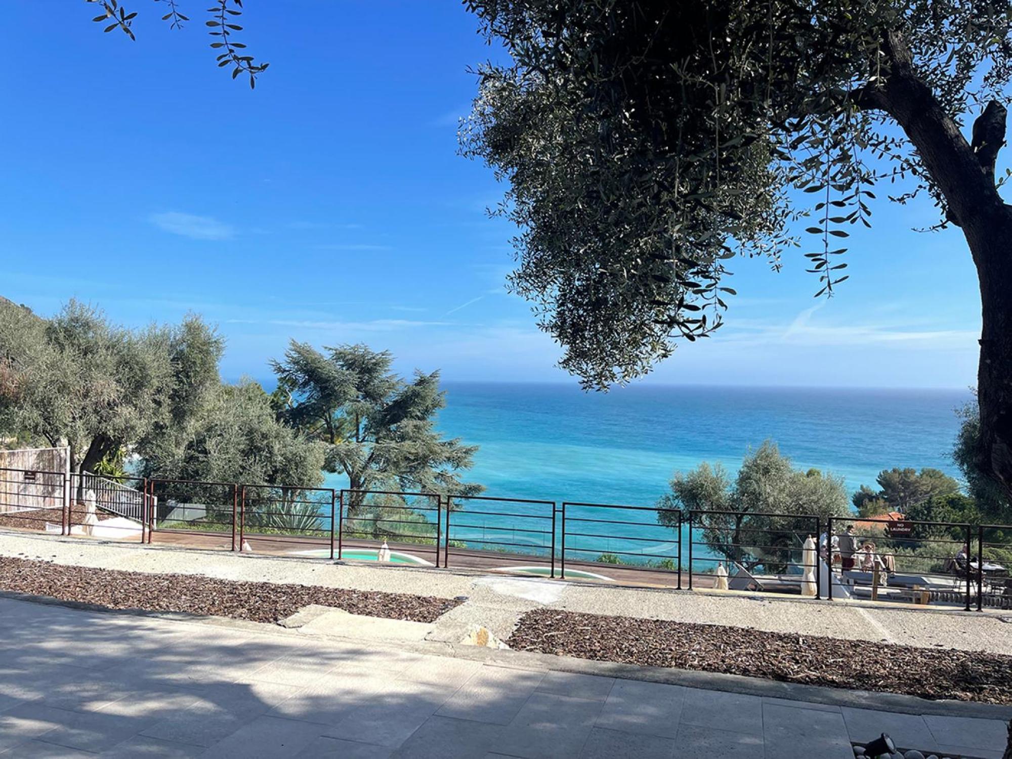 Ibiza style bungalows with sea views in Balzi Rossi
