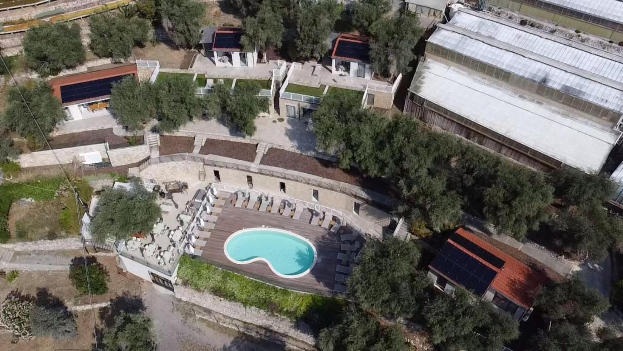 Ibiza style bungalows with sea views in Balzi Rossi